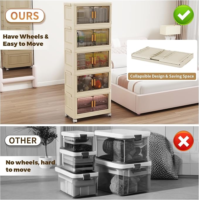 28 Qt Plastic Storage Bins - Image 3