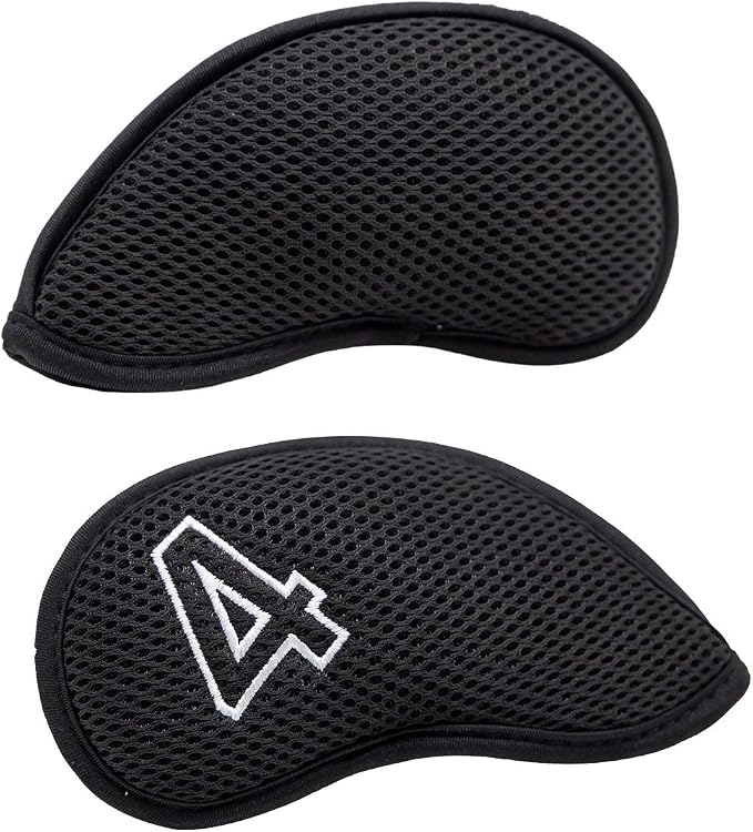 Montela Golf Iron Covers, Golf Iron Head Covers Mesh Golf Iron Covers Set 10pcs - Image 3