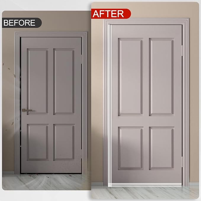 MYFAMIREA Door Weather Stripping 2IN x 10FT Door Draft Stopper Seal Tape - Image 6