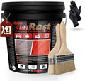 4-in-1 Rust Converter & Metal Primer, 141 Fl OZ Red Rust Inhibitor Paint by Unknown
