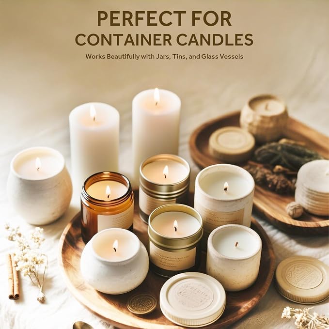 NORVENCE Soy Wax for Candle Making, Natural Soy Wax Flakes 1lb, Premium Candle - Image 5