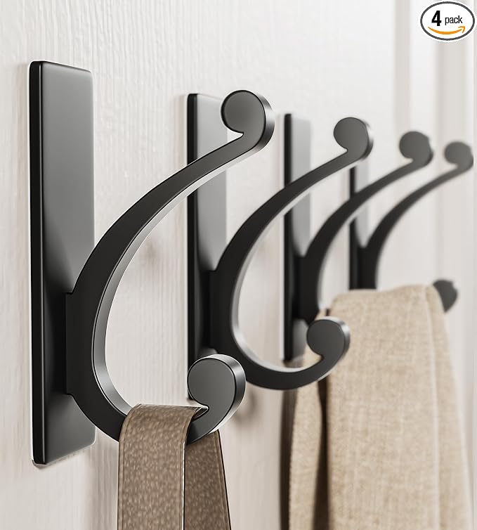 Adhesive Wall Hook for Towel/Coat by jockcaras