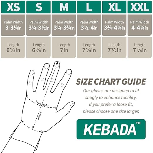 Kebada Safety Work Gloves, 120 Pairs Bulk Pack, Touchscreen, PU Coated - Image 6