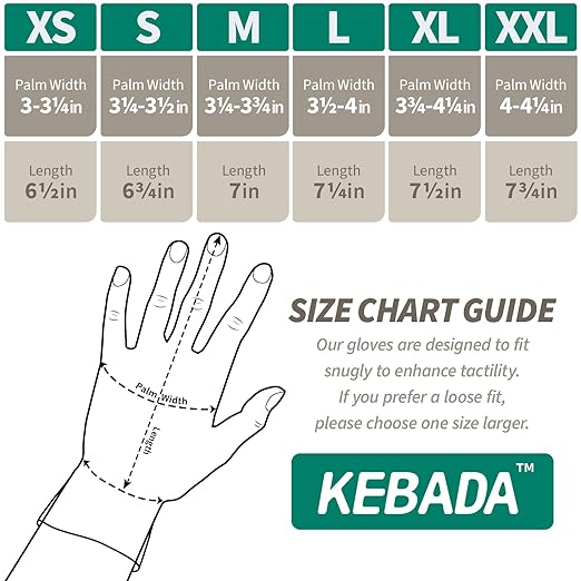 Kebada W1 Work Gloves for Men and Women, Touchscreen PU Coated Gloves - Image 6