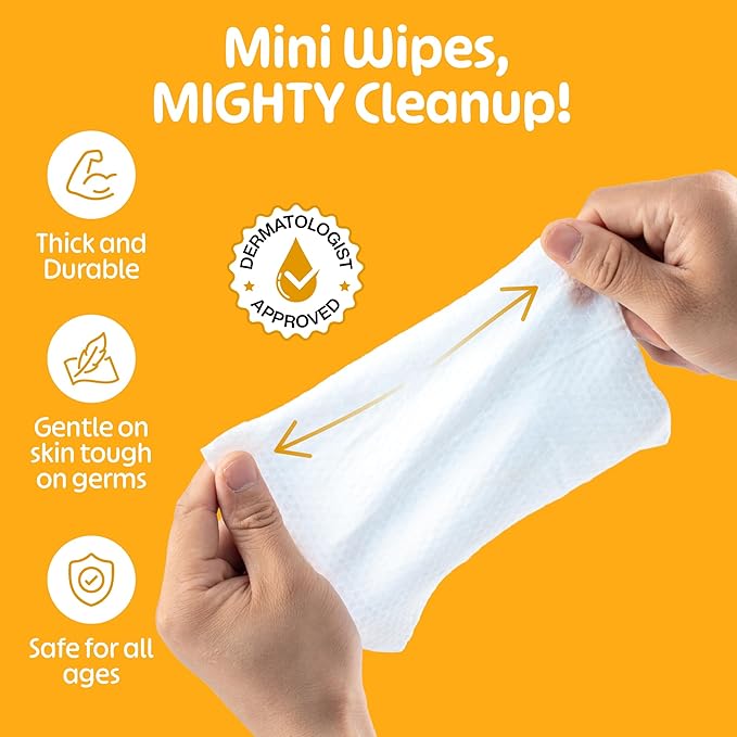 Fomin Mini Hand Sanitizer Wipes 30 Pack - Image 4