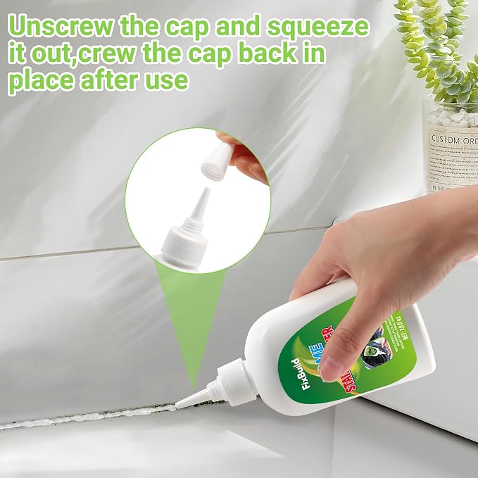 Home Remover Gel, Heavy Duty Stain Cleaner, Washer Rings and Caulk, 7.8 FL OZ - Image 7