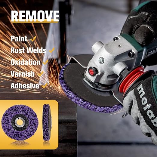 10 Pack Strip Discs Rust Remover Wheel Stripping Wheel - Image 6
