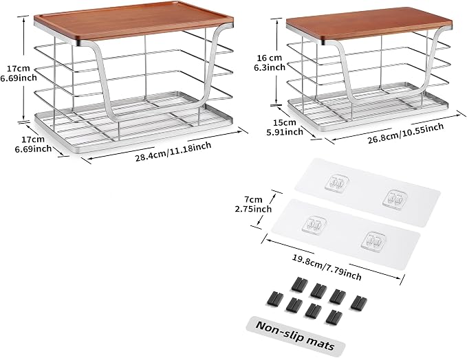 ALOCEO 2 Pack Stackable Storage Bins - Image 5