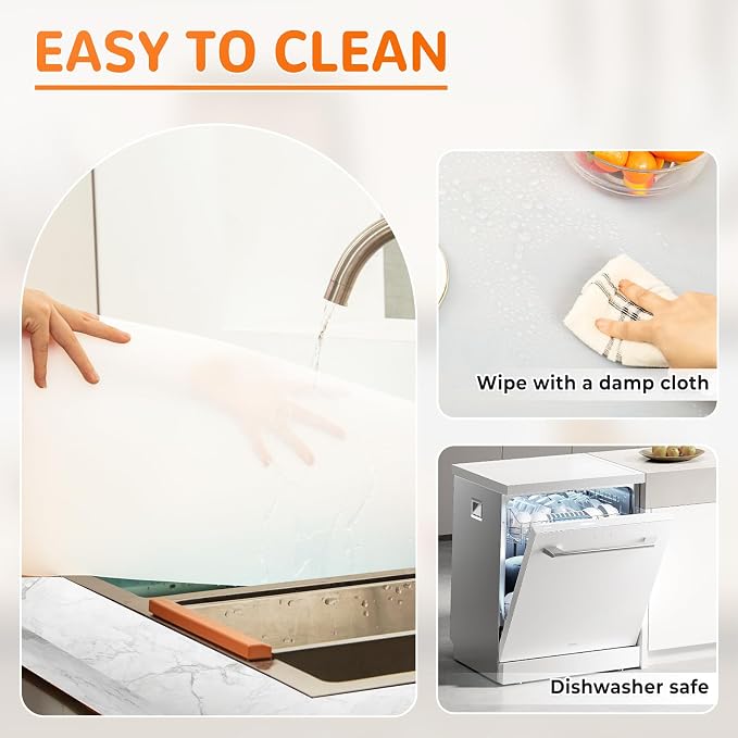 Warome Silicone Mat, Waterproof Heat Resistant Mat, Extra Large Countertop - Image 7