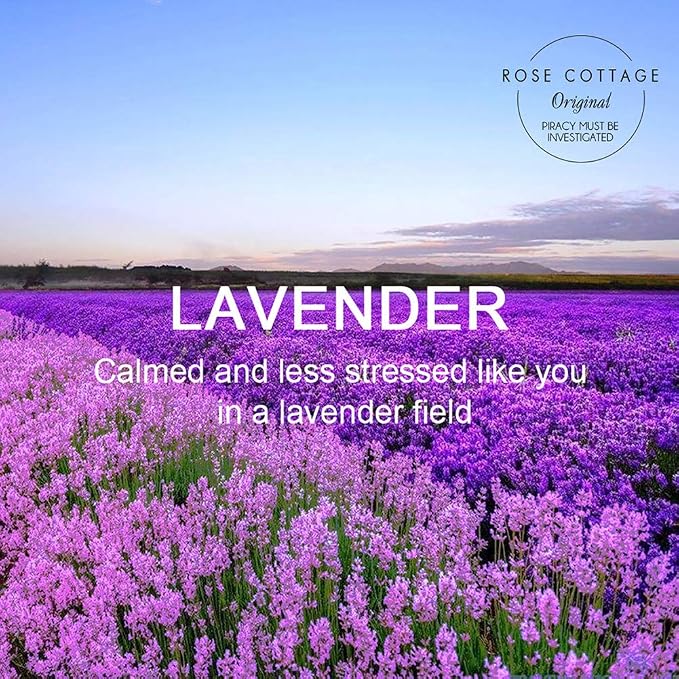 ROSE COTTAGE Large 12 Packs Lavender Hanging Closet Deodorizer Air Freshener - Image 5