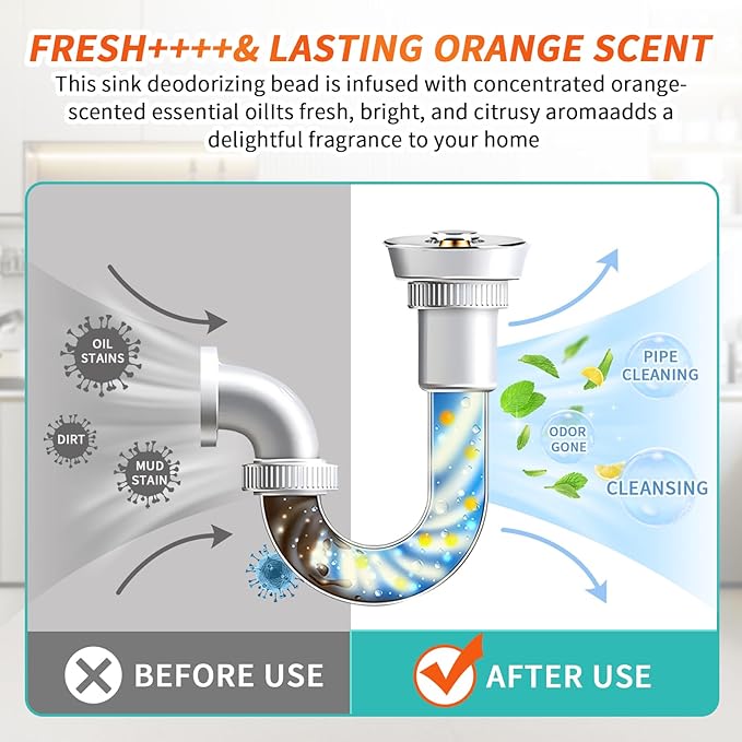 50 Count Garbage Disposal Cleaner and Deodorizer – Sink Odor Eliminator - Image 5