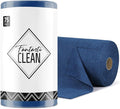 Fantasticlean Microfiber Cleaning Cloth Roll -75 Pack, Tear Away Microfiber by Fantasticlean