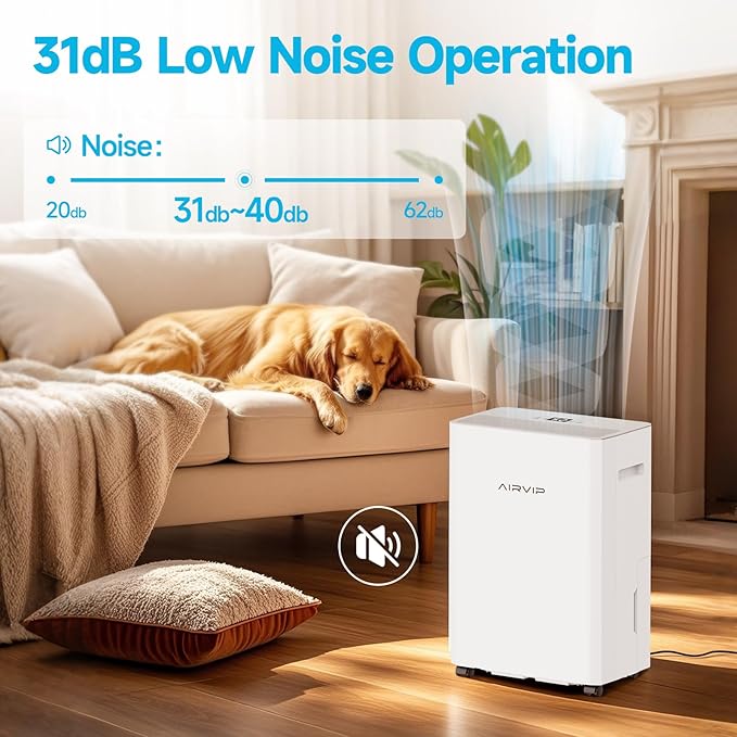 34 Pints Dehumidifiers for Home - Image 2