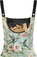 Hummingbird Clothespin Bag for Outdoor Laundry Clothesline and Clothes Pin by Unknown