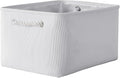TheWarmHome Fabric Storage Bin, Large 1 Pack 15.7L*11.8W*8.3H Storage Basket by TheWarmHome