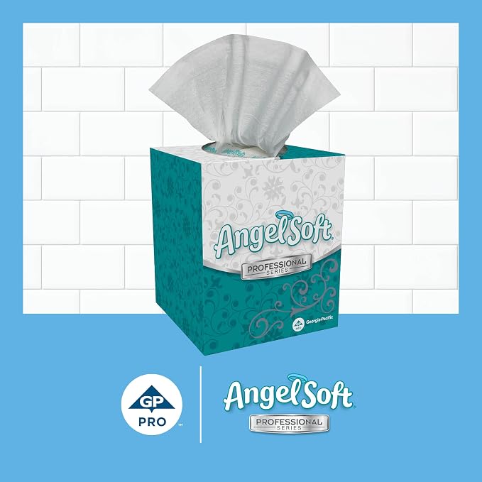 Angel Soft Professional Series 2-Ply Facial Tissue, 96 Sheets, 36 Boxes - Image 3