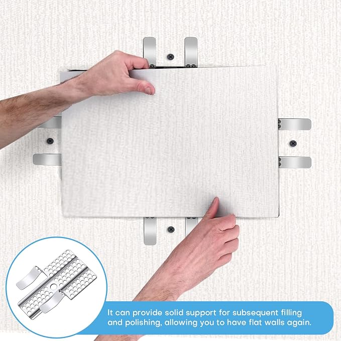 Drywall Repair Clips, 20 Pack Stainless Steel Wall Patch Kit - Image 6