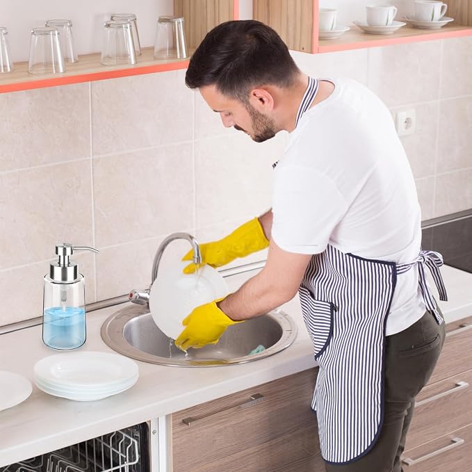 Thick Glass Soap Dispenser - Image 8