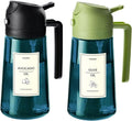 TrendPlain 16oz/470ml Blue Glass Olive Oil Sprayer by TrendPlain