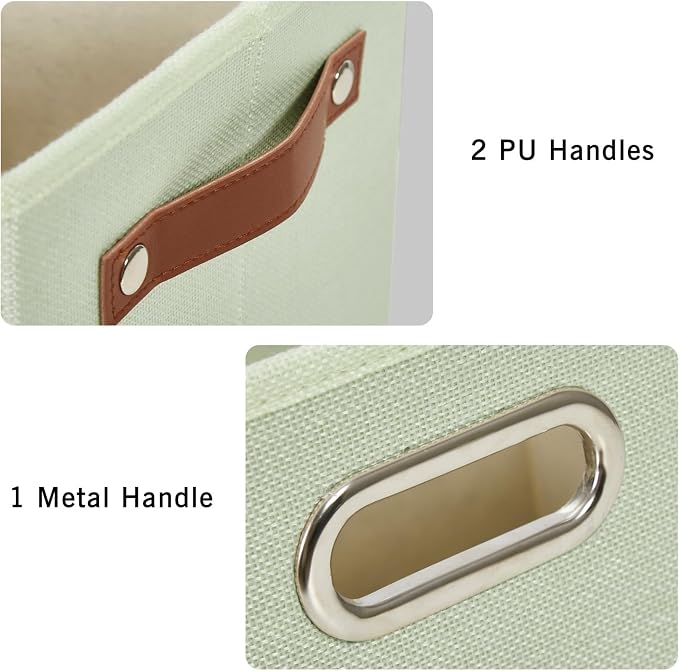 Large 3-Pack Foldable Fabric Storage Bins - Image 4
