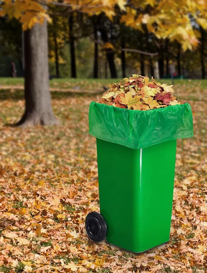 100 Count 100% Biodegradable and Compostable Trash Bags, 40-45 Gallon, 20 - Image 7