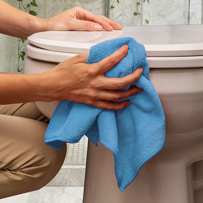 Avalon Towels Microfiber Cleaning Cloths Size 16" x 16", Highly Absorbent - Image 6