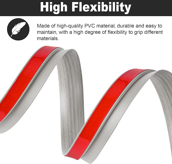 10Ft Carpet Floor Transition Strip, Self Adhesive Floor Edging Trim Strip - Image 5