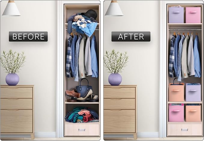 Sorbus Fabric Storage Cubes - Image 5