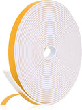 26Feet Weather Stripping Seal for Door Window, High Density Foam Tape, by Amzjjle