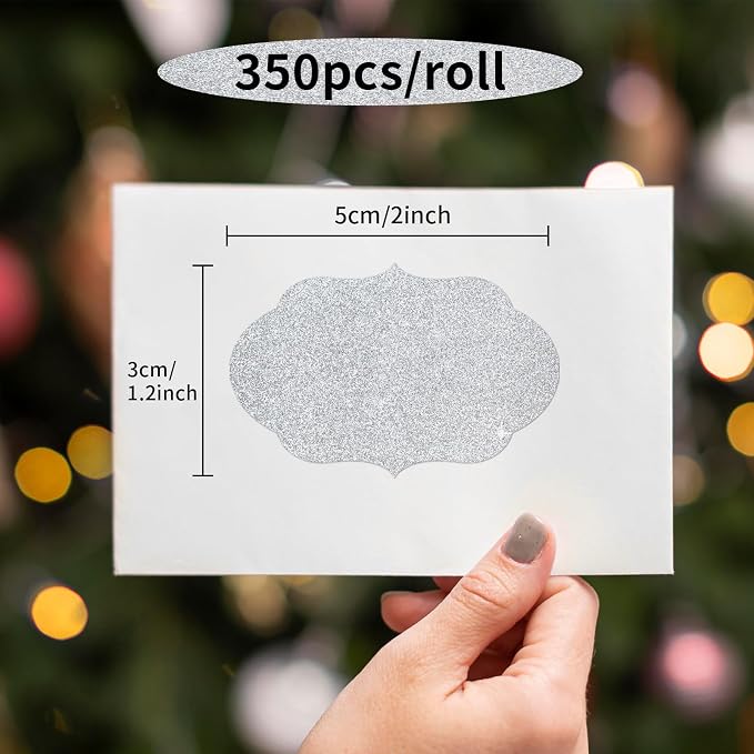 350 PCS Gift Tags Stickers Name Labels Stickers - Image 2