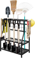 Garden Tool Organizer Holder Heavy Duty Steel Rack Up to 60 Long Handled Tools by YIZAIJIA