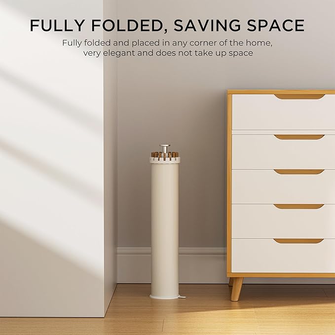 Tripod Clothes Drying Rack, Garment Rack Portable and Foldable Space Saving - Image 5