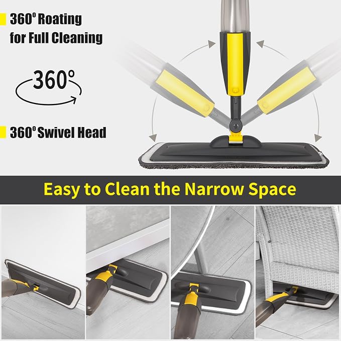Mops for Floor Cleaning, Spray Mop - Image 3