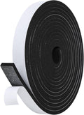 Weather Stripping Door Seal Strip- 1 Inch X 1/4 Inch X 16Feet, Strong Adhesive by Amzjjle
