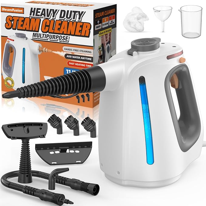 Heavy Duty Handheld Steam Cleaner by SteamFusion