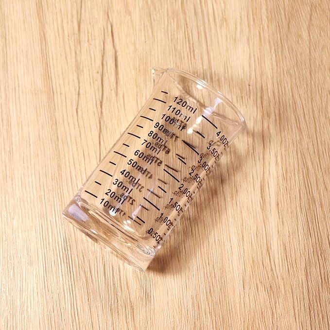 Ackers 4 Oz Glass Measuring Cup, Borosilicate Shot Glass - Image 6