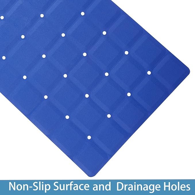 Foldable Silicone Bathtub Mat: Jumbo Size Heavy Duty Safety Bath Mat - Image 4