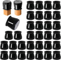 32 Pcs Chair Leg Protectors for Hardwood Floors, Silicone Felt Furniture Leg by OASMU