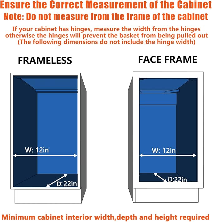ROOMTEC Pull Out Cabinet Organizer, 1 Tier, Heavy Duty Slide Out Kitchen - Image 4