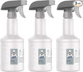 MR.SIGA 16 oz Empty Plastic Spray Bottles by MRSIGA