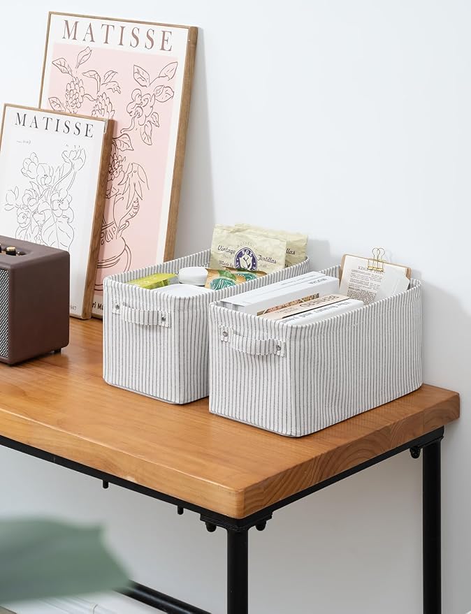 StorageWorks Narrow Storage Bins, Small Basket - Image 9