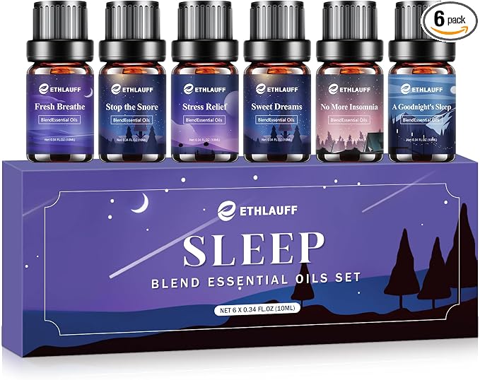 Sleep Essential Oils, Essential Oil Blends by Ethlauff