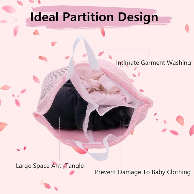 2 Pcs Special Zoning laundry bag - Image 6