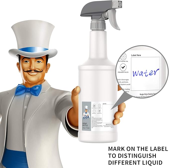 MR.SIGA 24 oz Empty Plastic Spray Bottles - Image 3