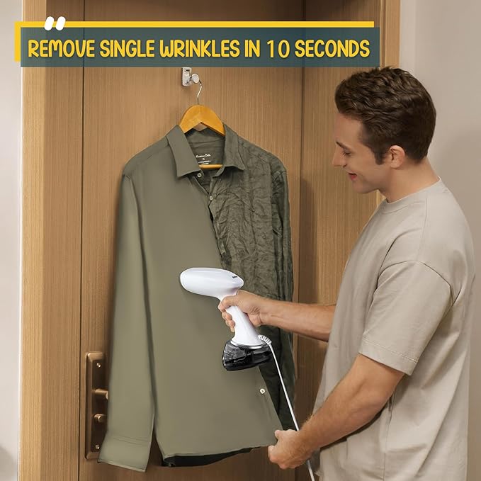 Handheld Steamer for Clothes 1200W, Clothes Steamer - Image 2