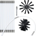 HOKLNUSE Dryer Vent Cleaner Kit Chimney Sweep Cleaning Tools Pellet Stove by HOKLNUSE