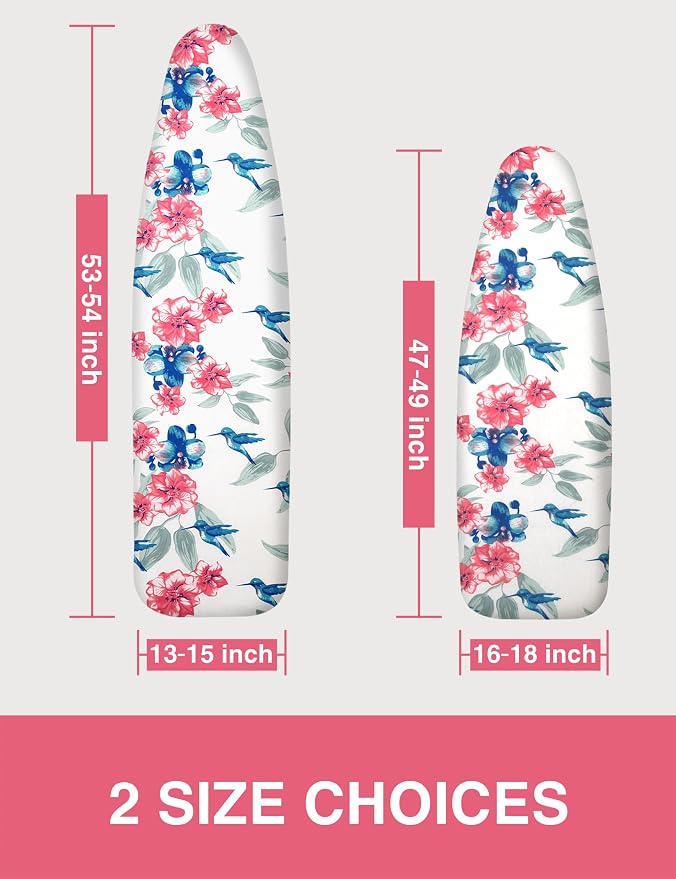 Extra Wide Ironing Board Cover and Pad, 18X49 Reflective Silicone Ironing Board - Image 8