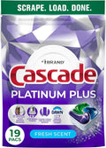 Cascade Platinum Plus Dishwasher Pods, Dishwasher Detergent, Dish Detergent Soap by Cascade