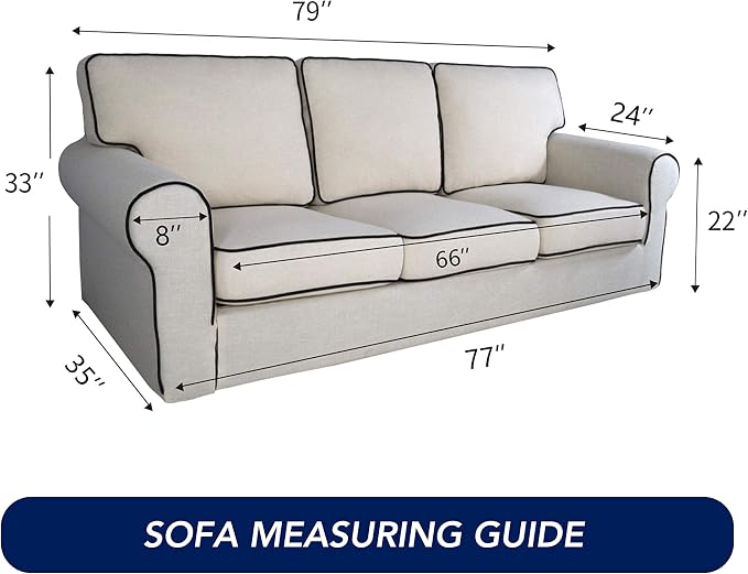 PureFit Reversible Quilted Sofa Cover, Water Resistant Slipcover Furniture - Image 6