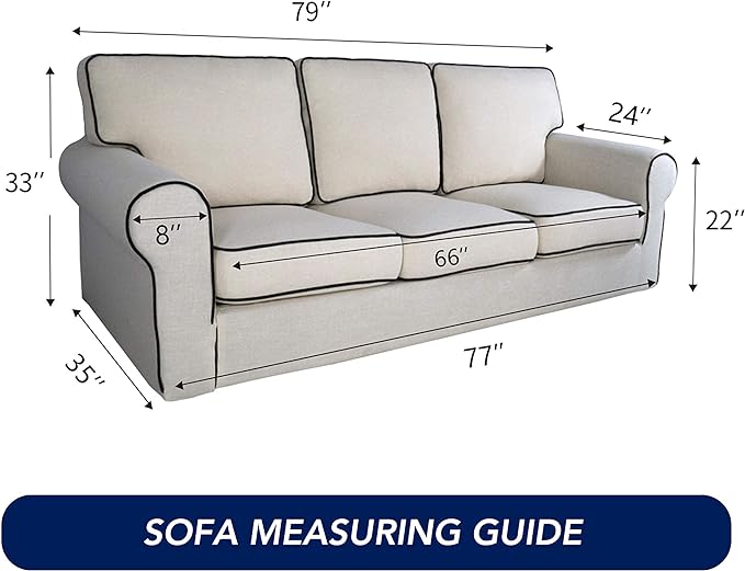 PureFit Reversible Quilted Sofa Cover, Water Resistant Slipcover Furniture - Image 6